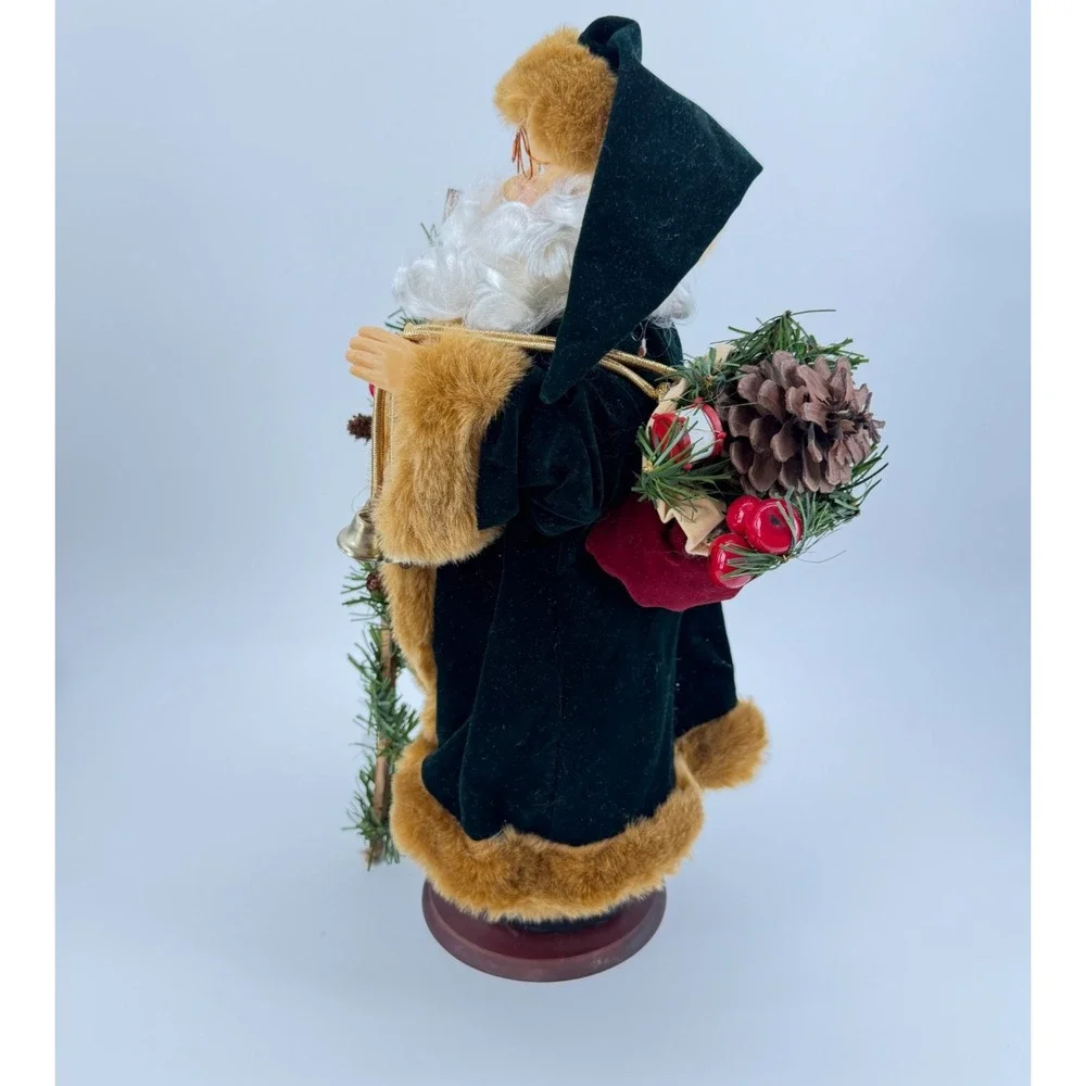 Rustic Woodland Santa Claus Figure 16